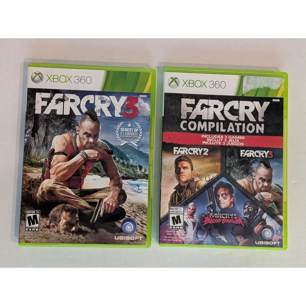Far Cry Compilation (Microsoft Xbox 360, 2014) Video Game